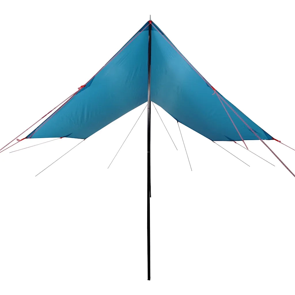Telone da campeggio | Tenda da campo Blu 460x305x210 cm Impermeabile