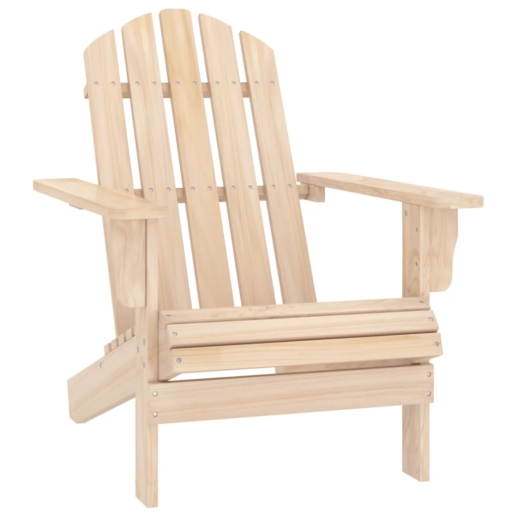 Sedia Adirondack con Poggiapiedi e Tavolo Massello di Abete CFW1997178