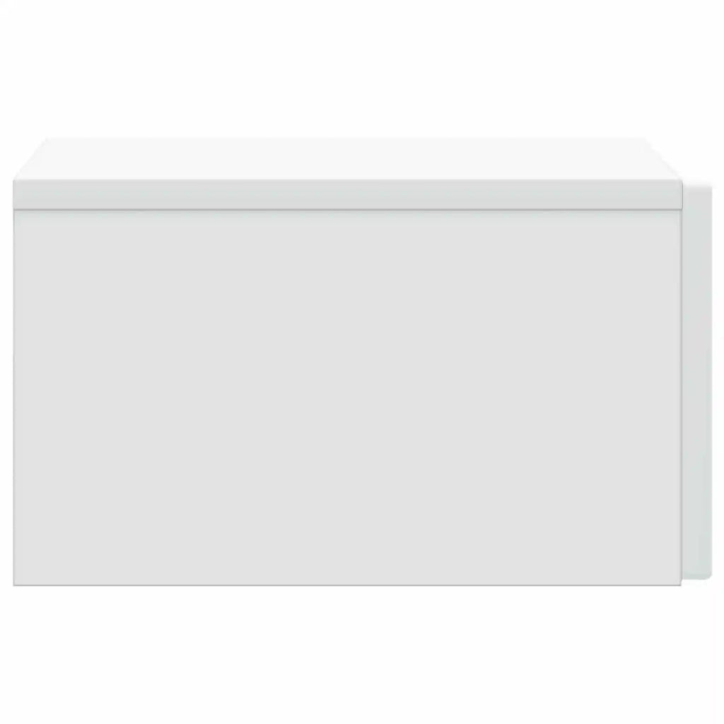 Mobiletto da notte a muro con cassetto Bianco 33 x 34,5 x 20 cm 898425