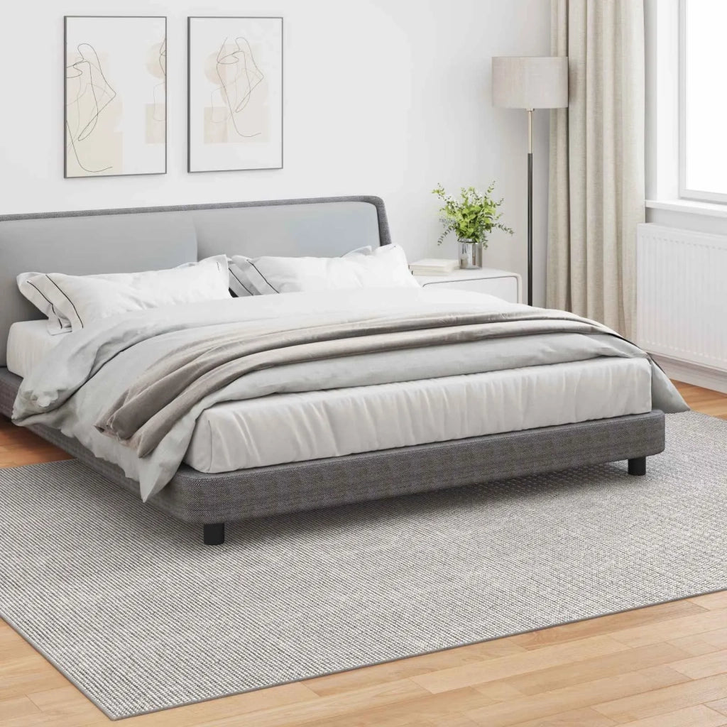Tappeti per area LUGO Crema e Grigio 340 x 240 cm Poliestere