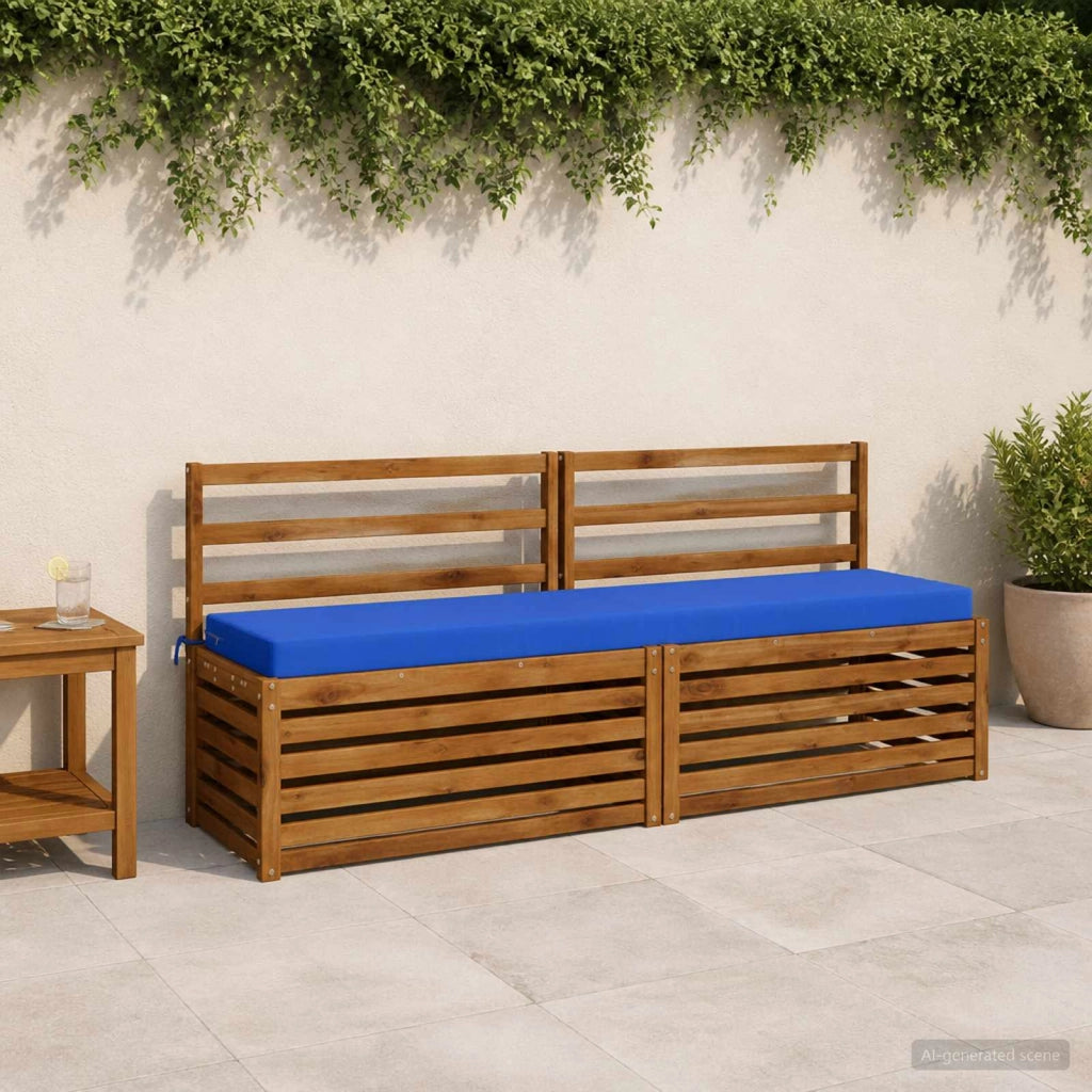 Cuscino per panchina SOEST 100% Poliestere Blu Reale 950040
