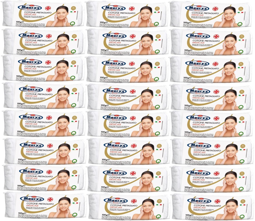 24 MAURY'S COTONE PRETAGLIATO MEDICALE LEVATRUCCO 2400GR
