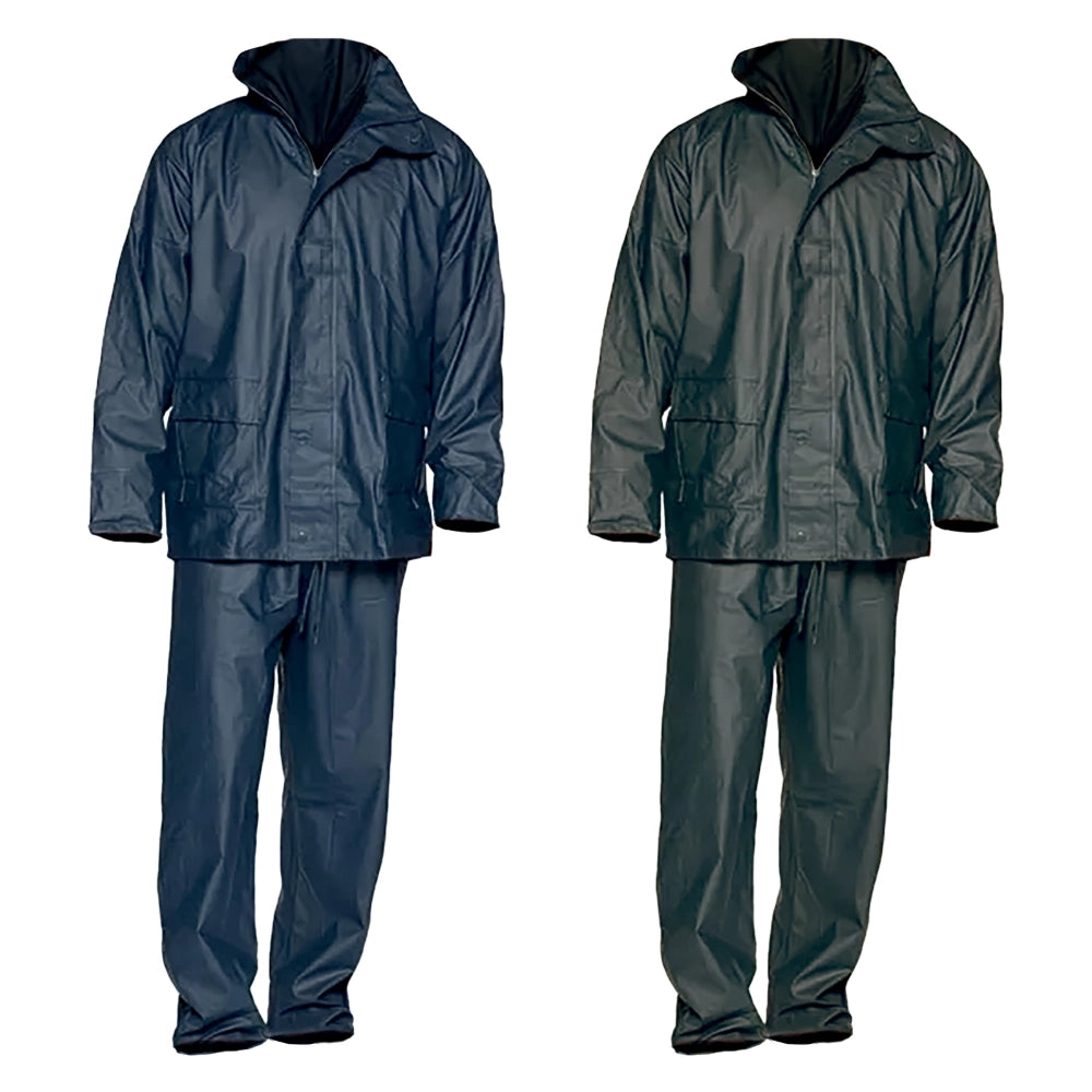 GIACCA E PANTALONE IMPERMEABILE  taglia XXL - verde  - SOCIM