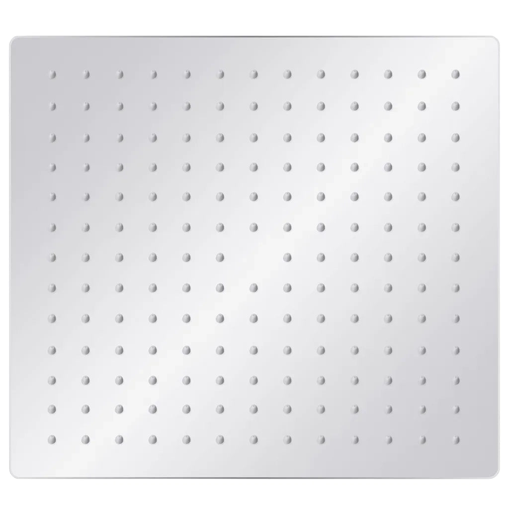 Testa Doccia a Pioggia in Acciaio Inox 304 30x30cm Quadrata