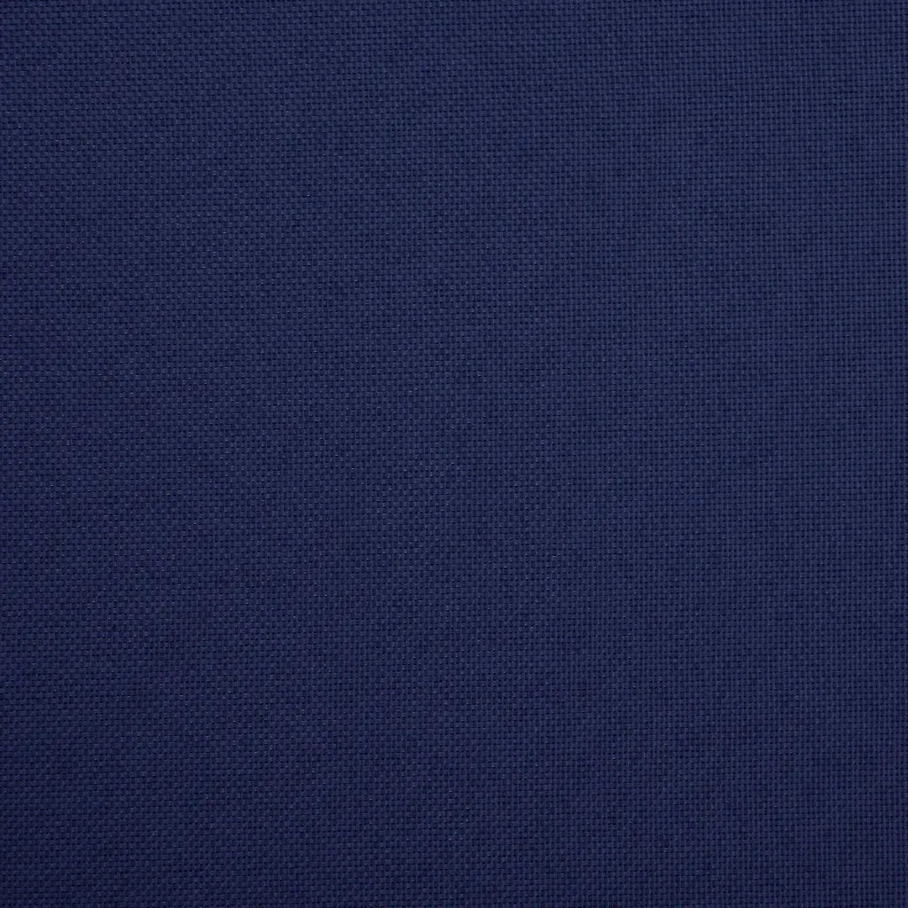 Sgabello con Contenitore Pieghevole Blu in Simil Lino CFW4785356