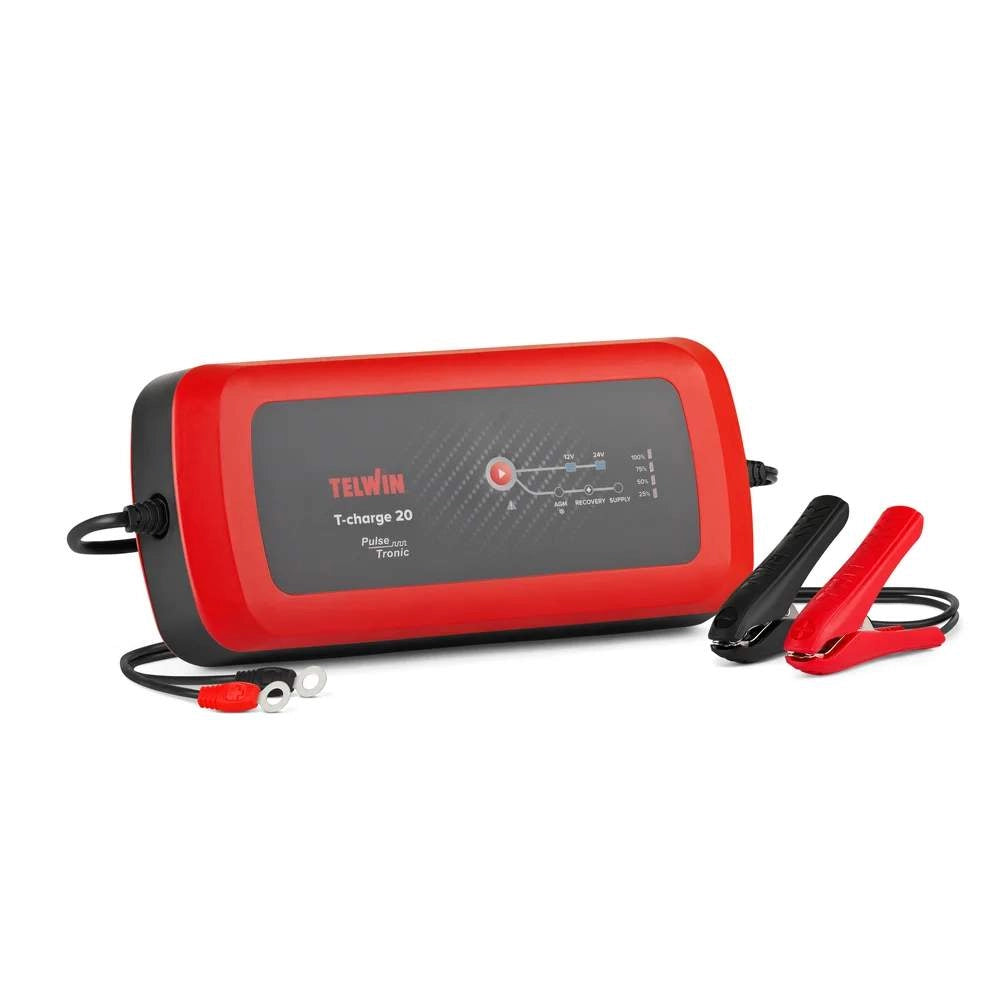 T-charge 20 Caricabatterie Mantenitore 12/24v Ip65 Telwin