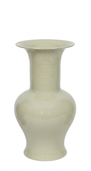 Vaso metallo Mondex ROGER 15x16,5x31 cm salvia 1 pz