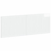 Testiera da Muro EDE Bianco Lucido Legno ingegnerizzato 896079