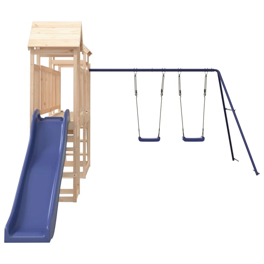 Area giochi da esterno 313 x 525 x 214 cm legno massello di pino 02_0004640