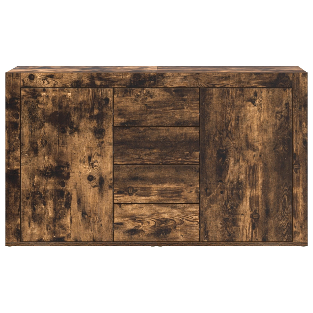 Credenza Rovere Affumicato Legno Ingegnerizzato 120 x 36 x 69 cm