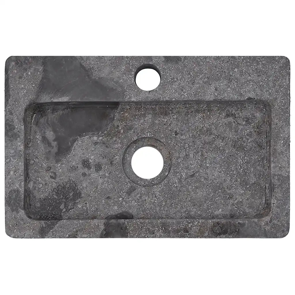 Lavello a Parete Grigio 38x24x6,5 cm in Marmo CFW6861626
