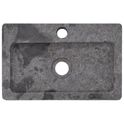 Lavello a Parete Grigio 38x24x6,5 cm in Marmo CFW6861626