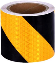 Nastro di Avviso Riflettente Autoadesivo Idrorepellente 10 cm x 10 m