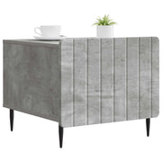 Tavolino da salotto | Tavolino da caff¨¨ | Tavolino da Soggiorno con cassetto Grigio Cemento 49 x 50 x 42 cm