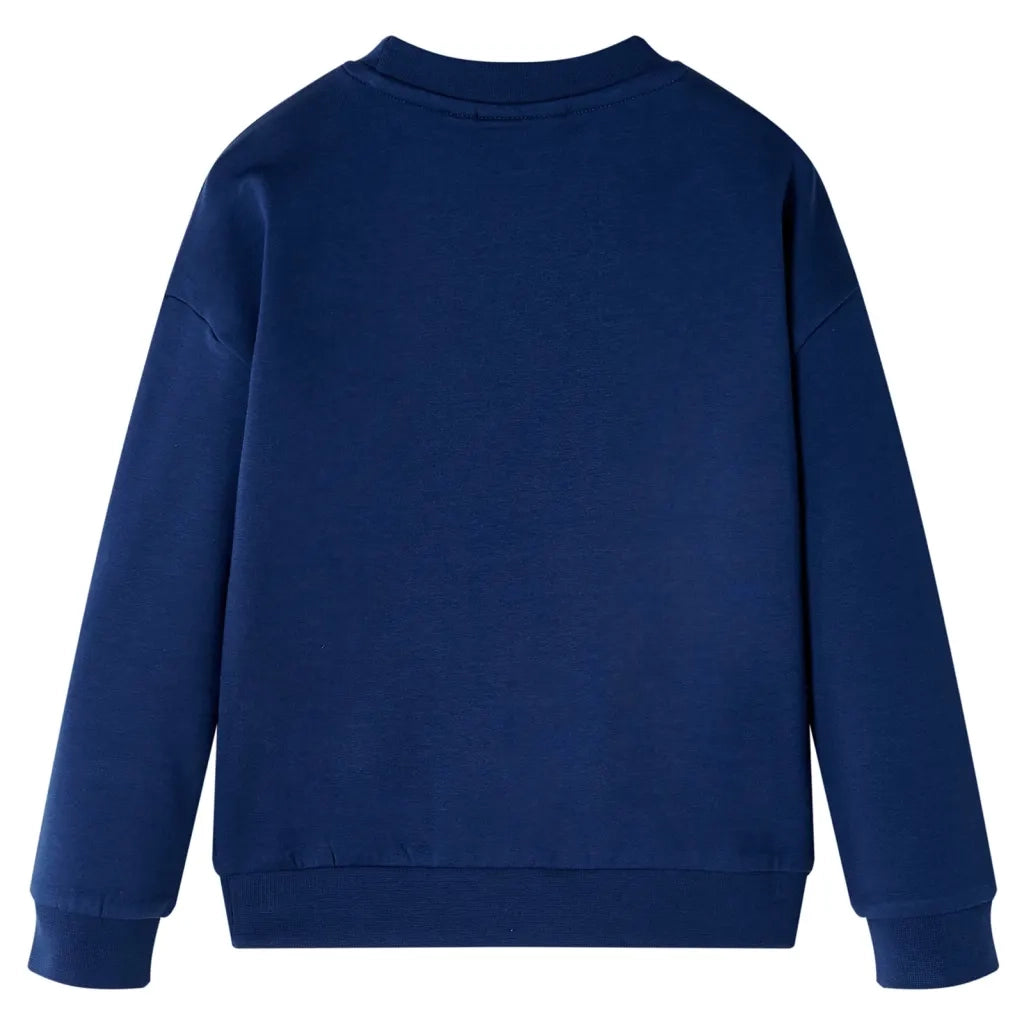 Felpa per Bambini Blu Marino 128cod mxl 84427