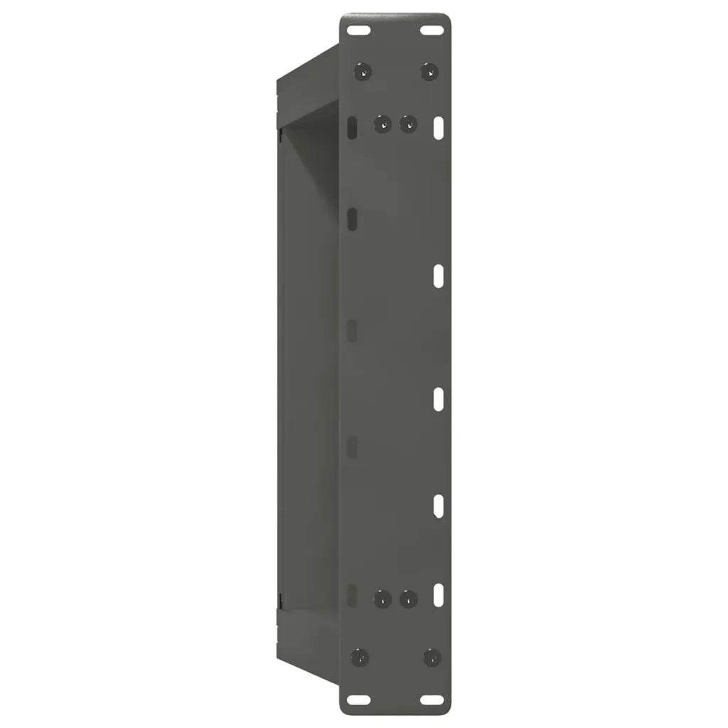 vidaXL Gambe per Tavolino da Caffè a Forma di U 2 pz Antracite 50x(42-43) cm Acciaio