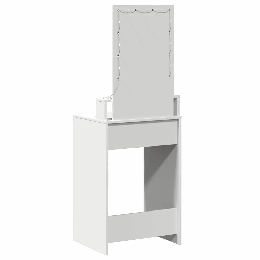 Tavolo da Trucco Bianco 50 x 41 x 140 cm Legno multistrato 865154