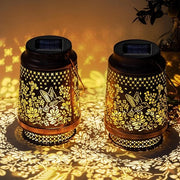 Lanterna solare per esterno, giardino, lampada per esterno, IP65, impermeabile all'acqua, lampada solare per giardino, esterno, tavolo, terrazzo, balcone, campeggio, cortile interno, decorazione (2)