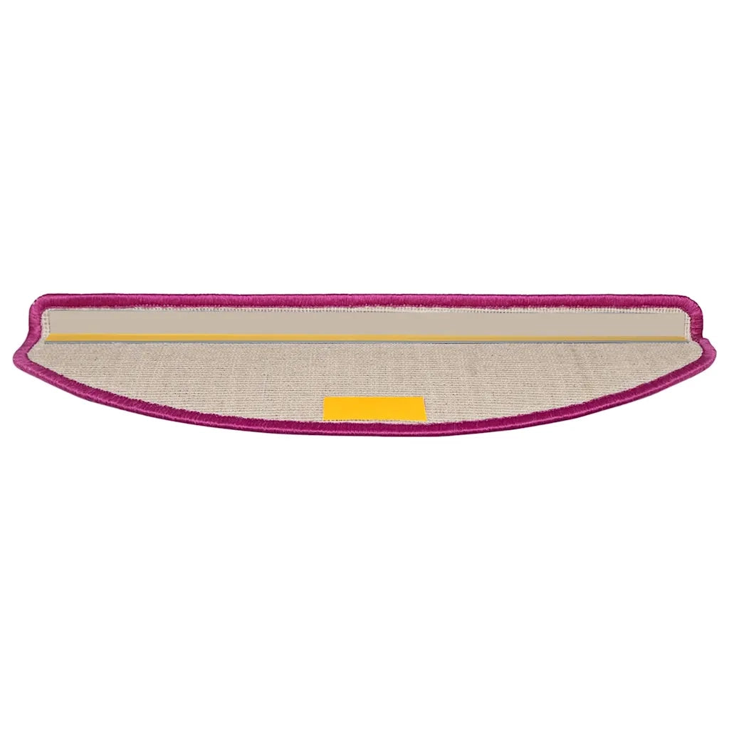 Tappetini per Scale 15 pz Viola 65x21x4 cm