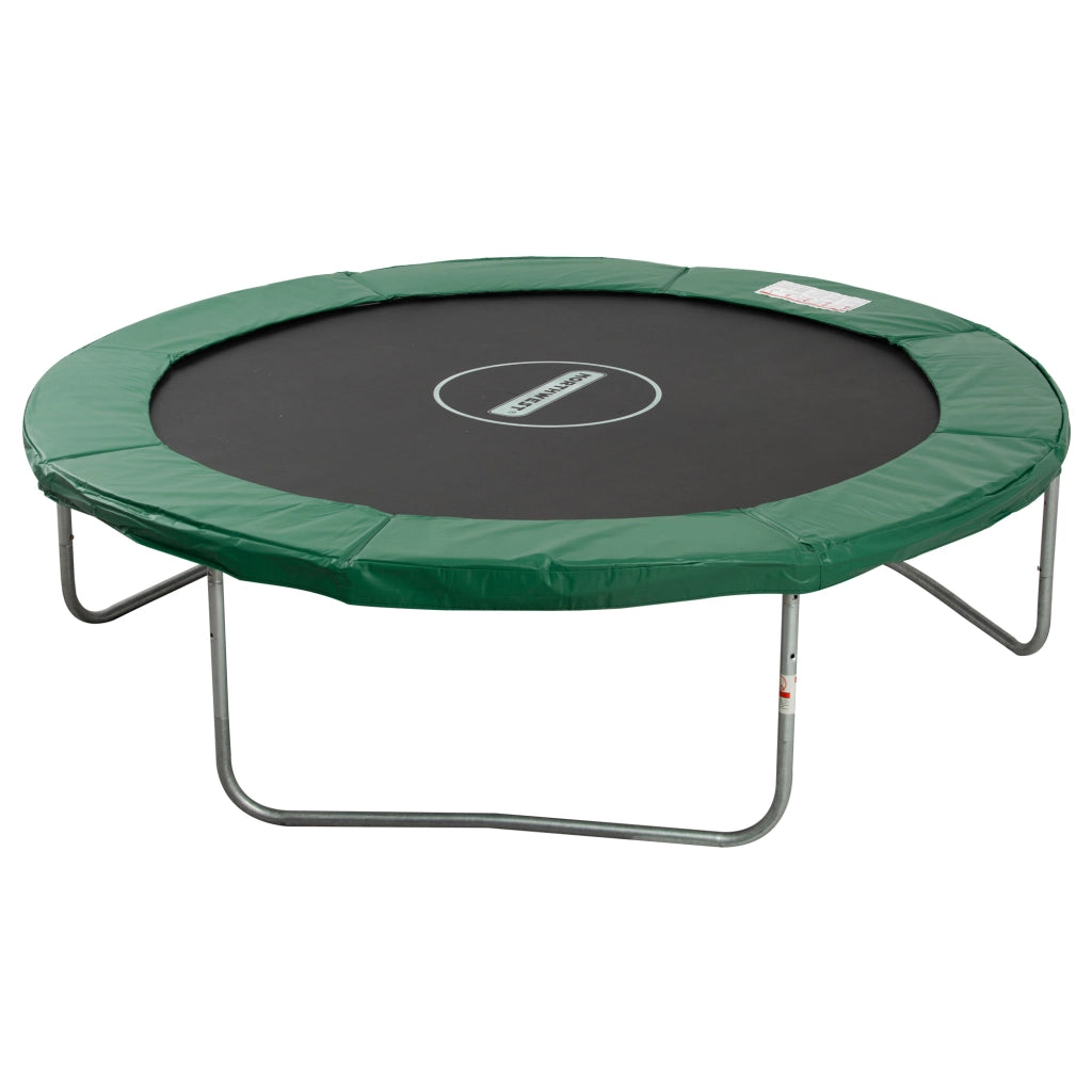 Copertura per Trampolino con Rete di Sicurezza e Scala ¨C Zephmum ¨C Verde ? 244cm