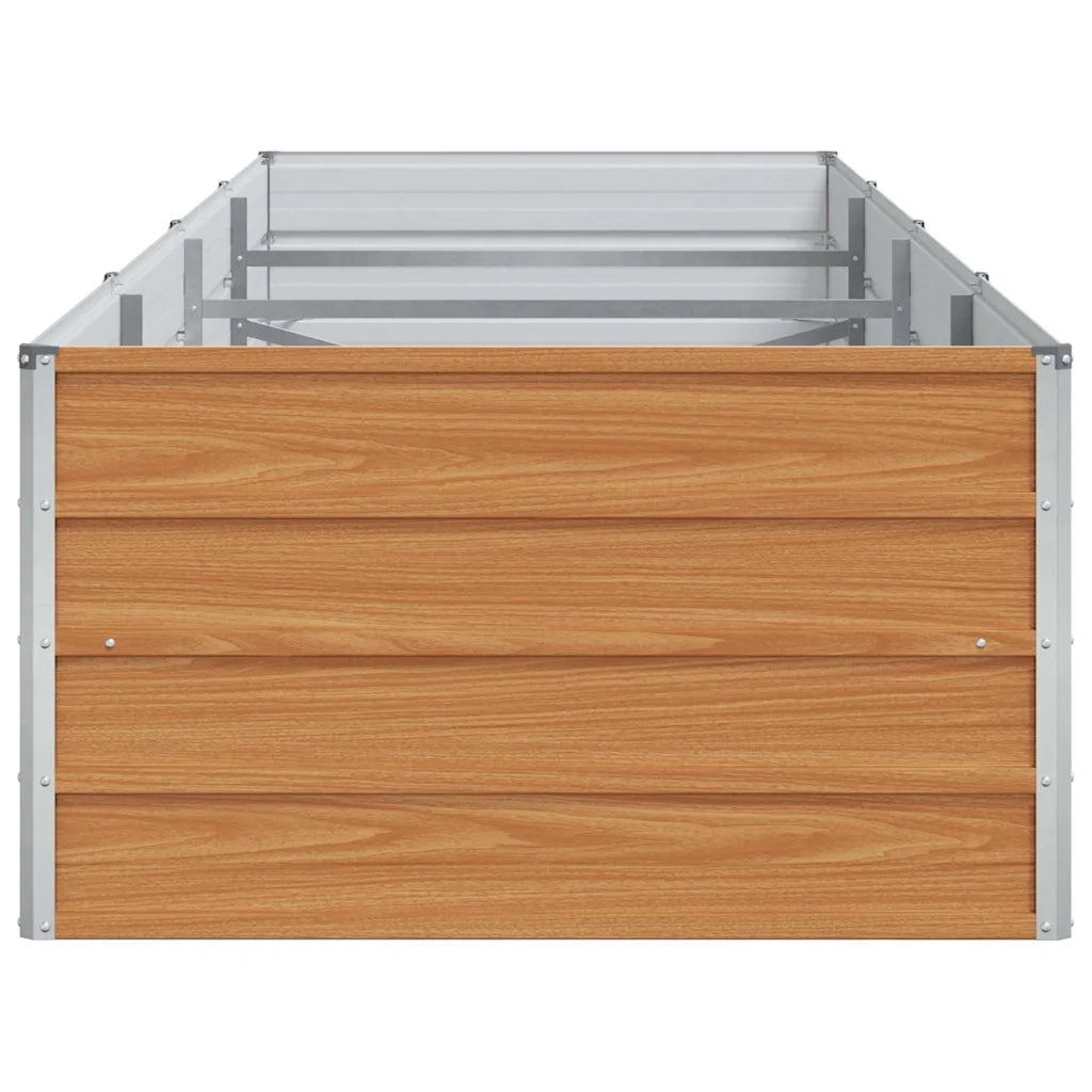Letto rialzato da giardino Marrone Chiaro 320 x 80 x 45 cm 42017337
