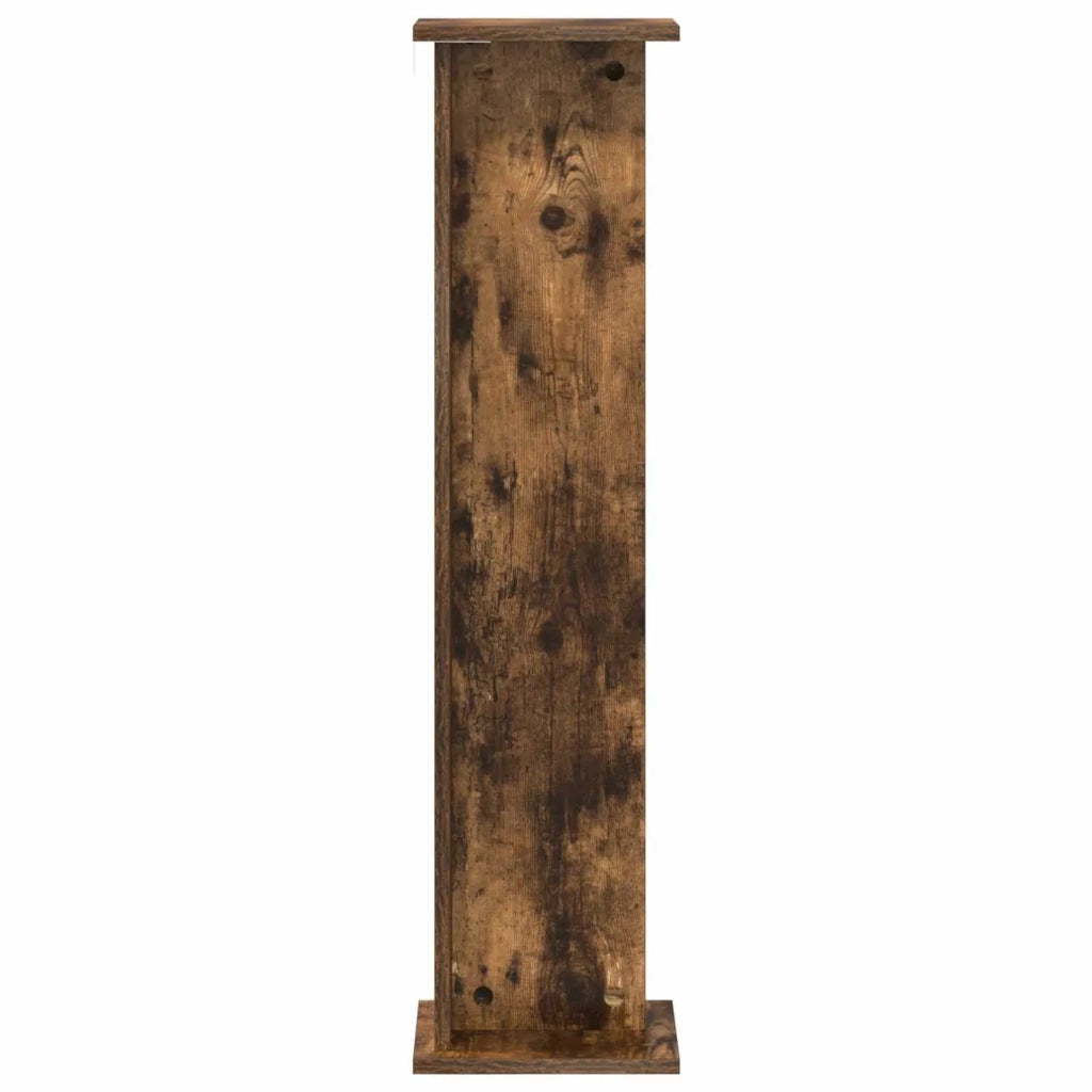 Supporto per piante 2 pcs Quercia Affumicata 899635