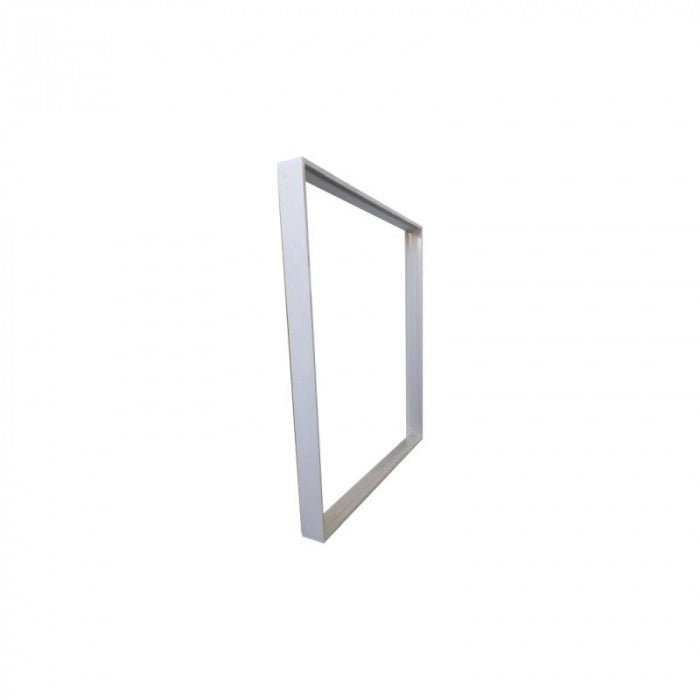 Cornice per pannello LED 60x60 bianca plastica Ecolight