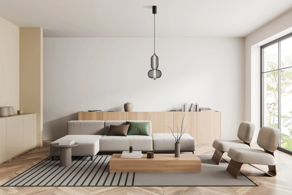 Lampada a sospensione Italux MARCO nero/grigio LED 10W