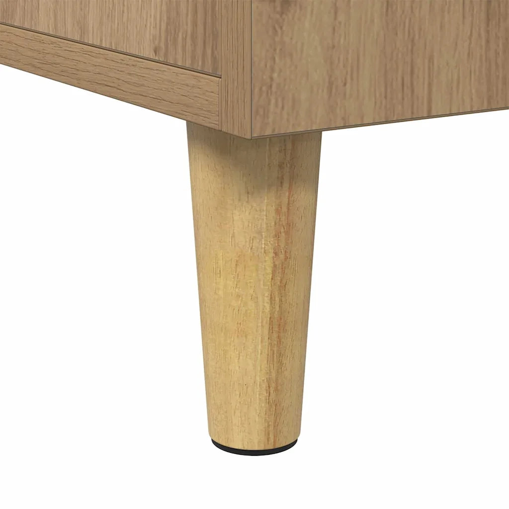 Scrivania Rovere artigianale 140 x 50 x 75 cm Legno multistrato