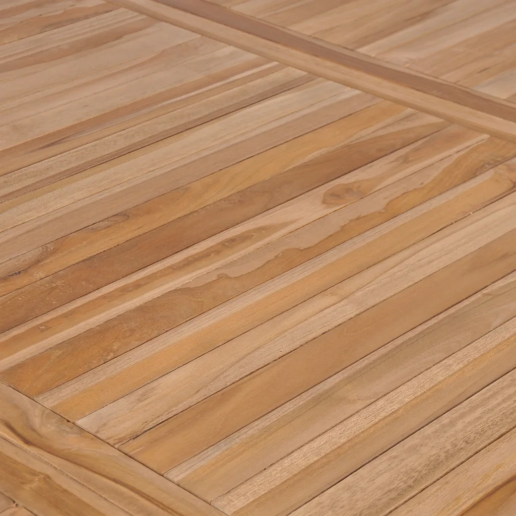 Tavolo da Giardino 200x100x77 cm in Legno Massello di Teak cod mxl 51714