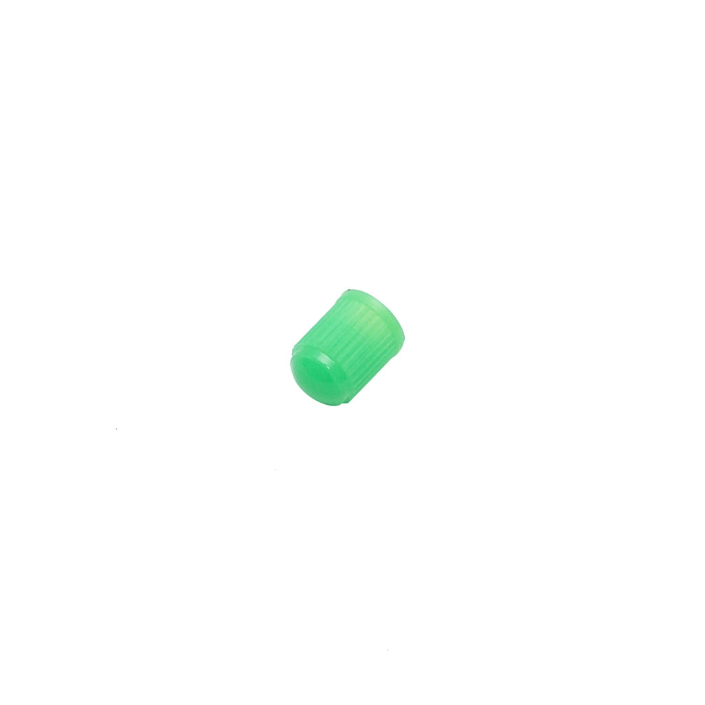 Tappi per valvole in plastica verdi - 100 pz/set