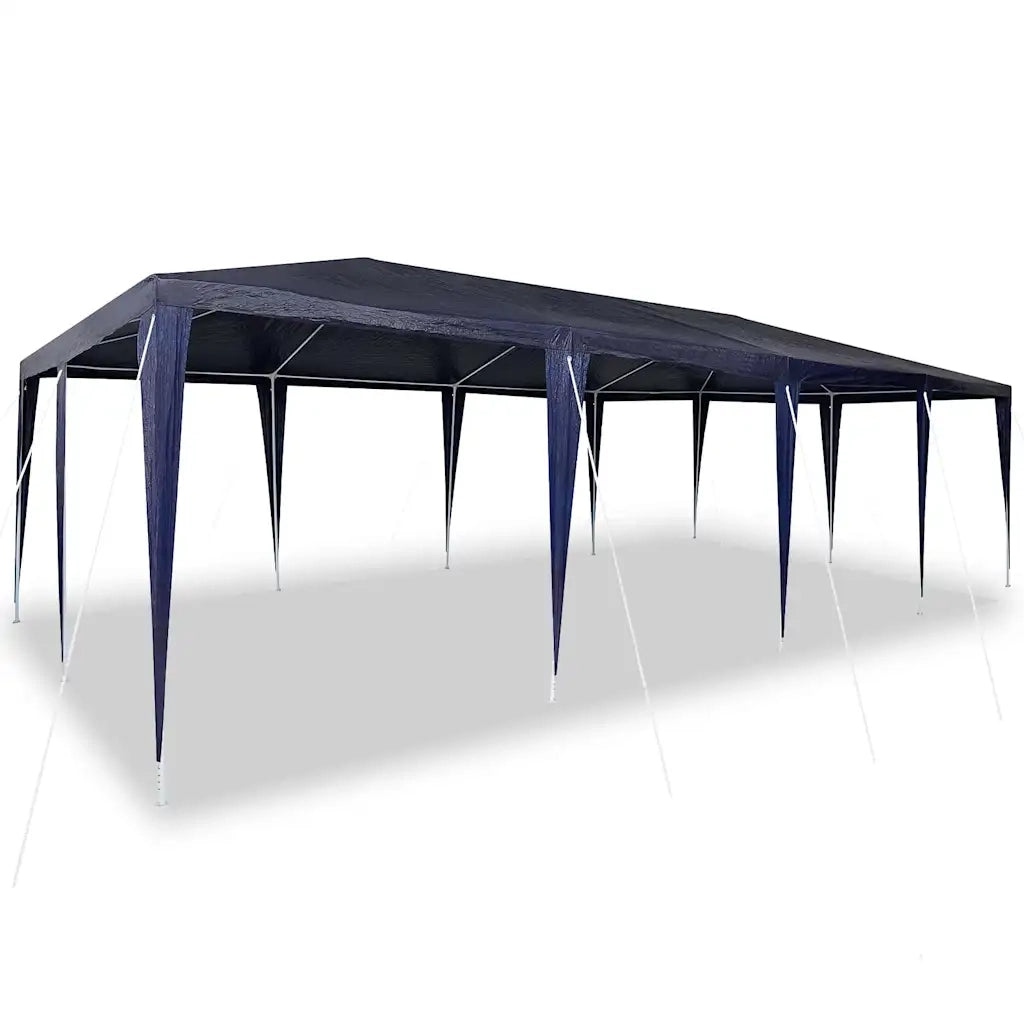 Tenda Party Blu 800 x 400 x 266 cm Polietilene e Acciaio 42003438