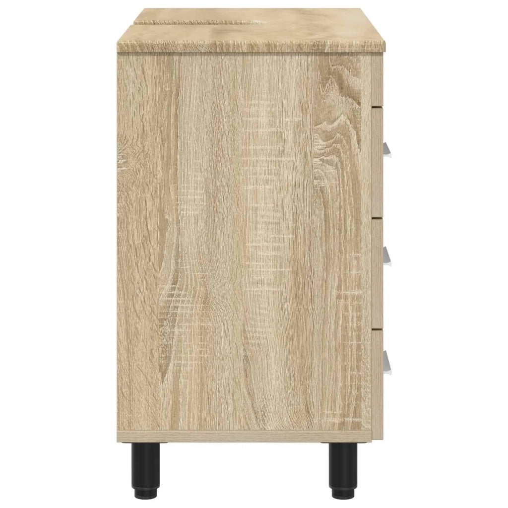 Mobiletto da bagno Rovere Sonoma 60 x 35 x 60 cm