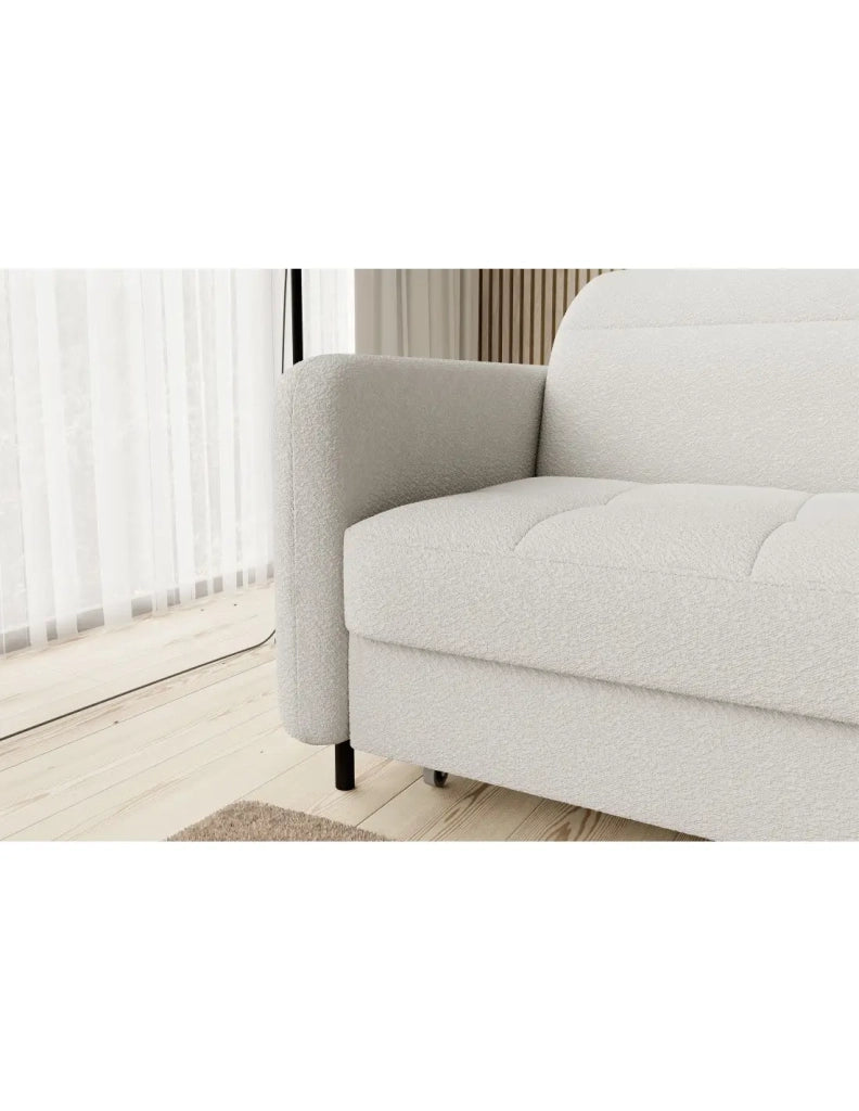 Divano ad angolo collezione GOUMSI colore Bianco alpino