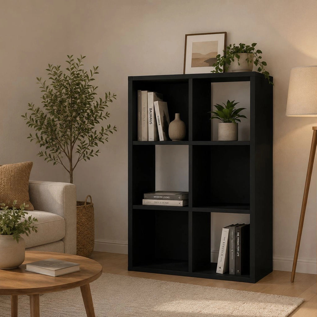 Biblioteca Lifasa, Libreria 4 Ripiani, 61x30x91h cm Beige