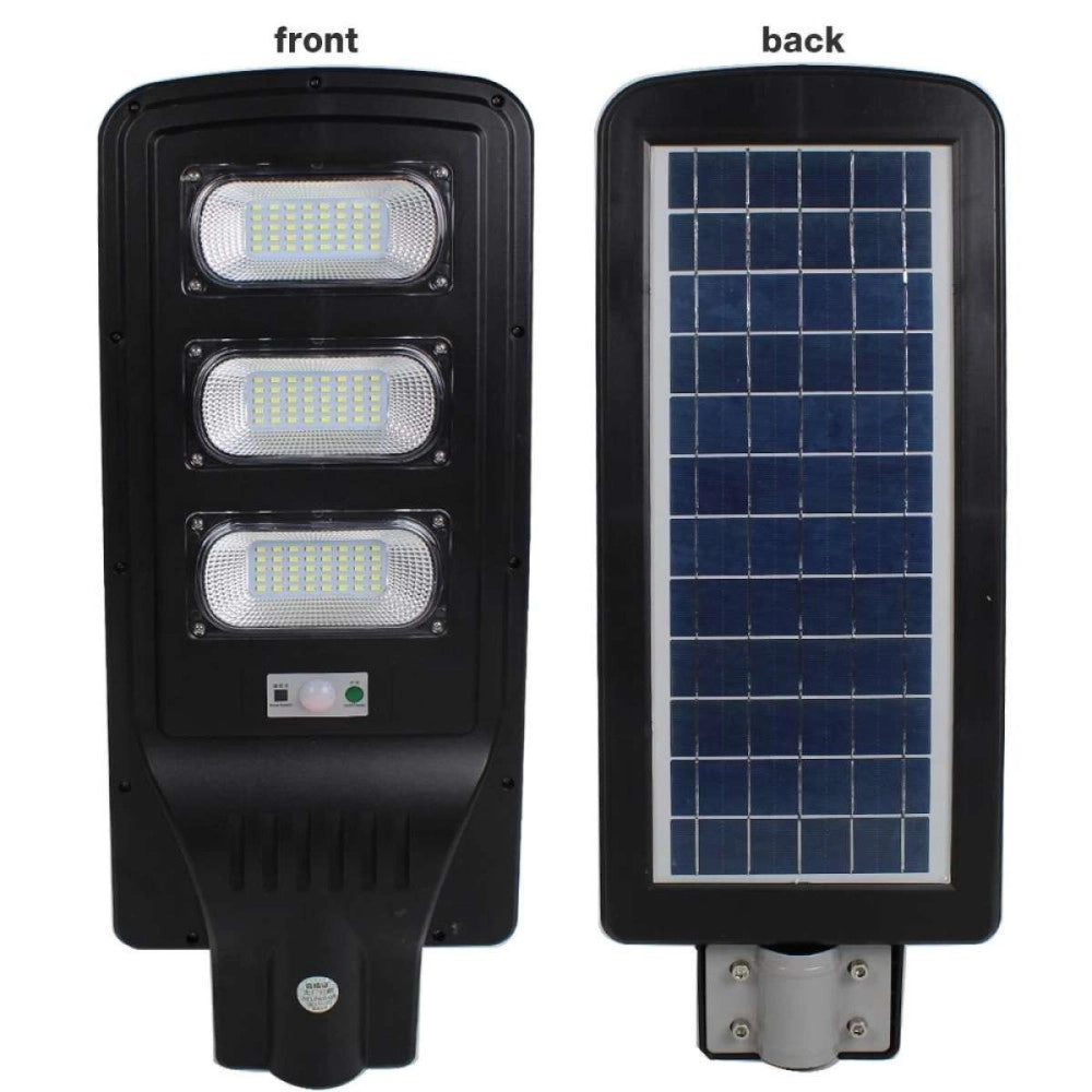 Trade Shop - Lampione Stradale 90led 90w Pannello Fotovoltaico Energia Solare Esterno Ip65 -