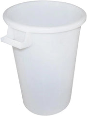 BIDONE IMMONDIZIA SOVRAPPONIBILE Lt 50 - Ø 41 x  h 49 cm - bianco  - ICS
