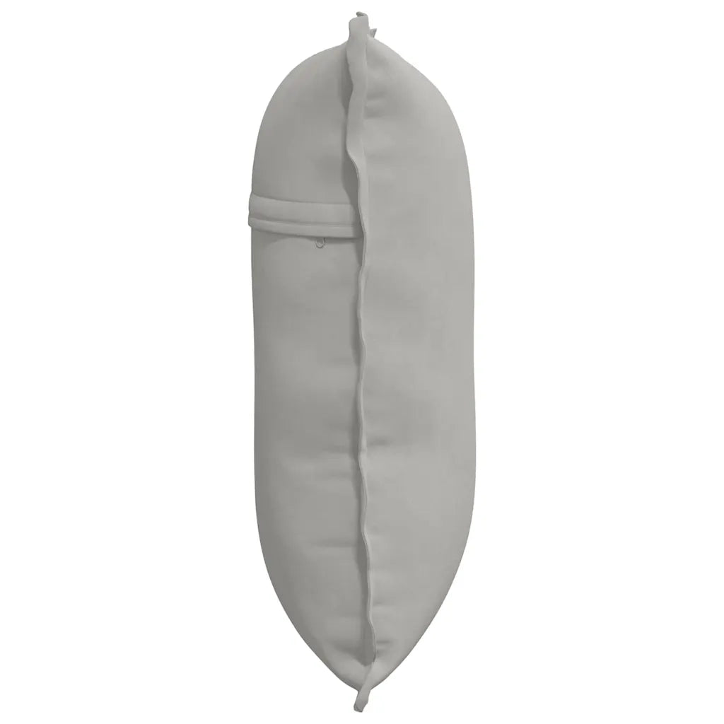 Cuscino per Schiena Grigio chiaro 60 x 50 cm