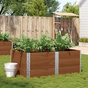 Fioriera da Giardino Marrone 150x100 cm Legno Massello di Pino 3295442