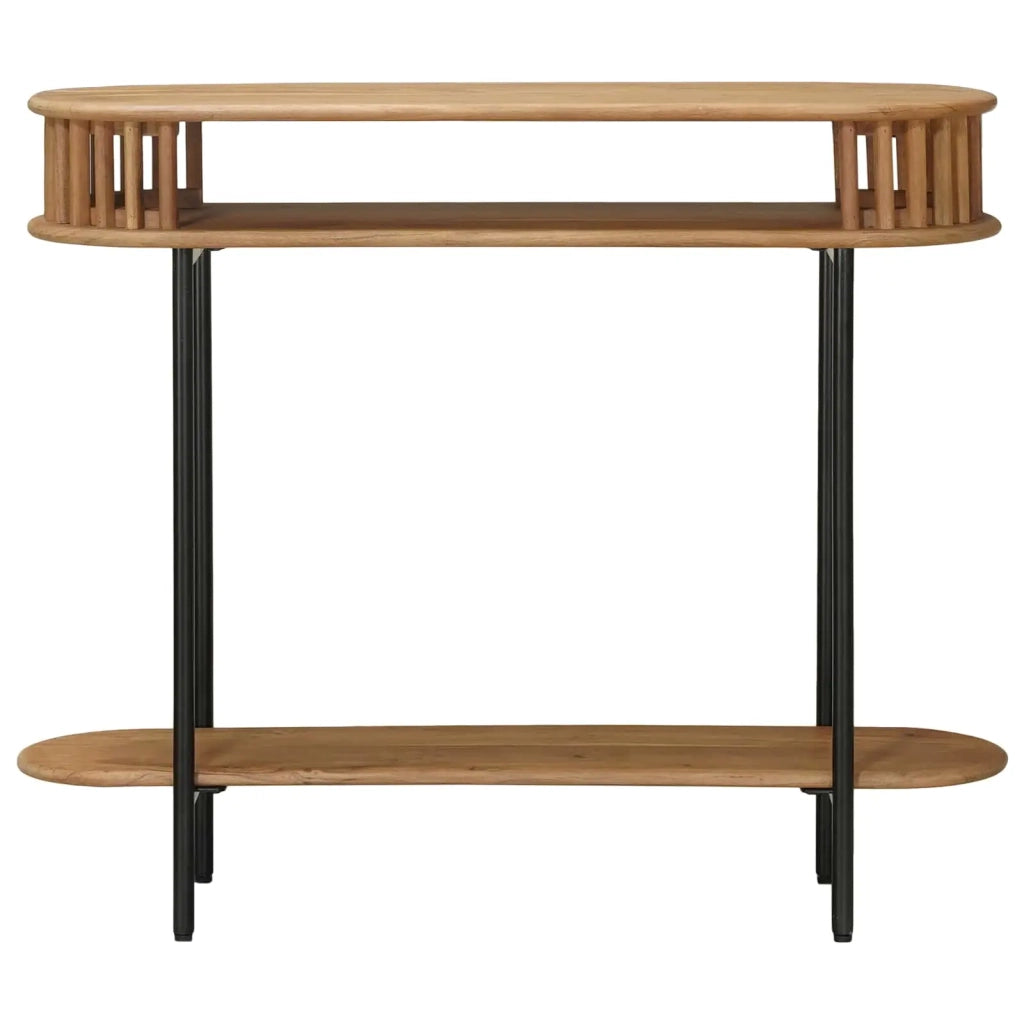 Tavolino fatto a mano Marrone Teak 90 x 30 x 75 cm 42020060