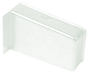 100pz guscio copertura plastica mm 67/43 bianco sx cod:ferx.93369