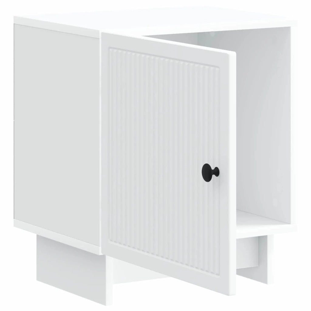 Armadio da Notte Bianco 43 x 34,5 x 50 cm Legno ingegnerizzato 893875