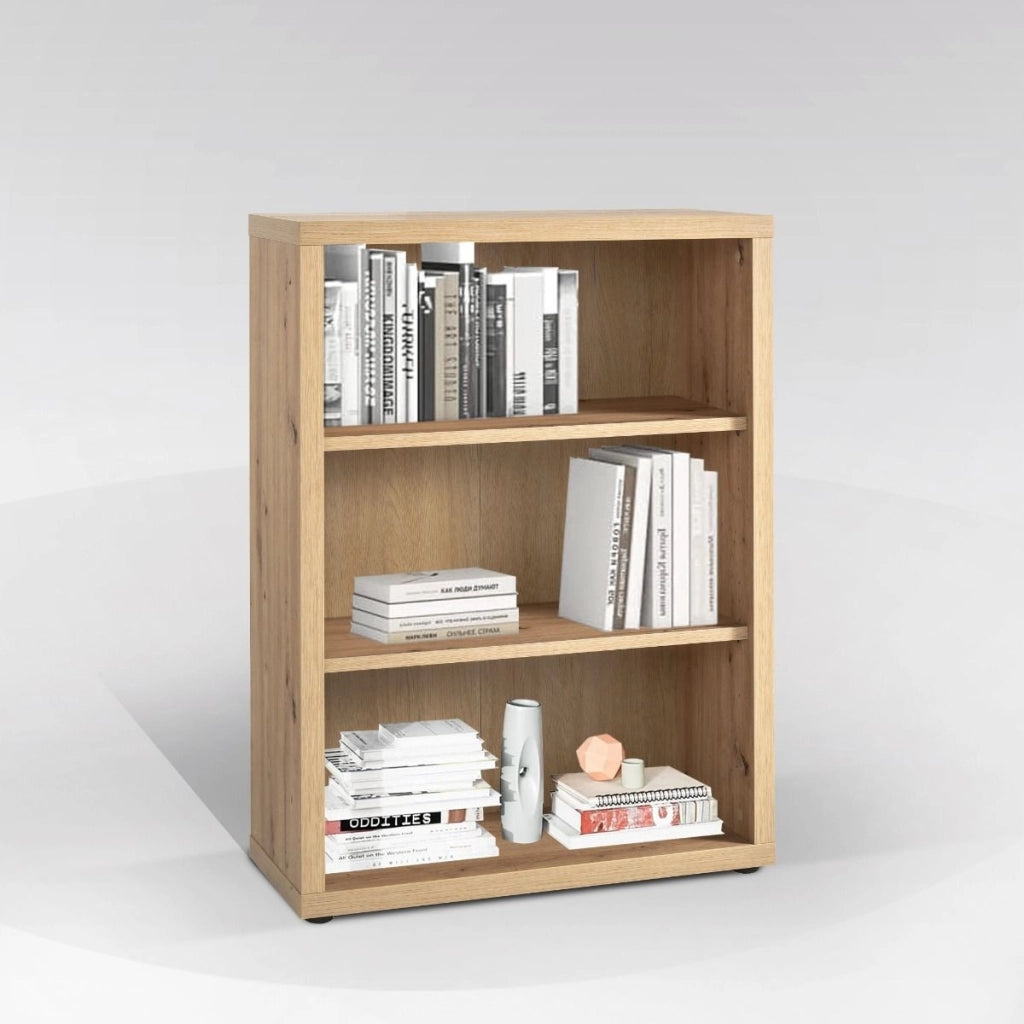 LIBRERIA RILEGA 82X35,5XH110CM ARTISAN OAK