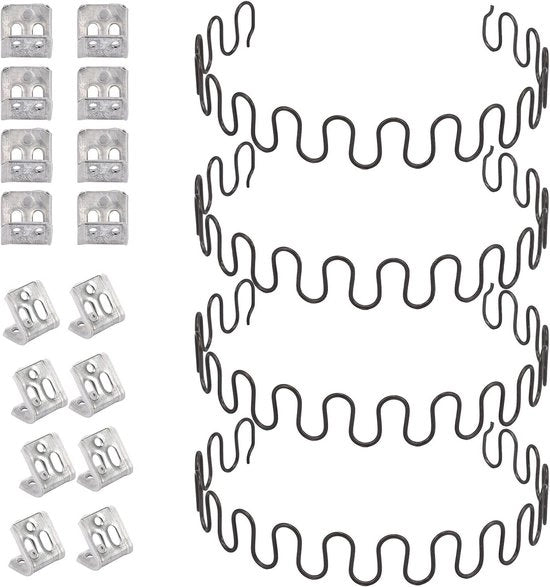 Kit di riparazione per sedili - 31" Lente con 16 Clip S - 4.0 Diametro del filo - Kit di riparazione lente per sedili - 4 pezzi