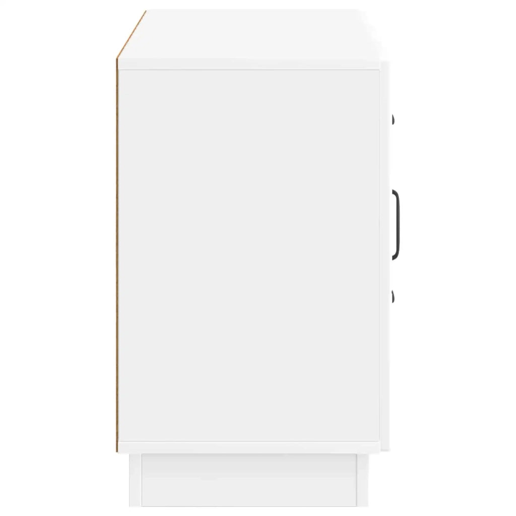 Credenza Bianco Lucido 89 x 34,5 x 57 cm Legno ingegnerizzato 895349