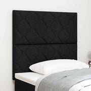 Testiera LED Nero 90 cm Tessuto 3338490