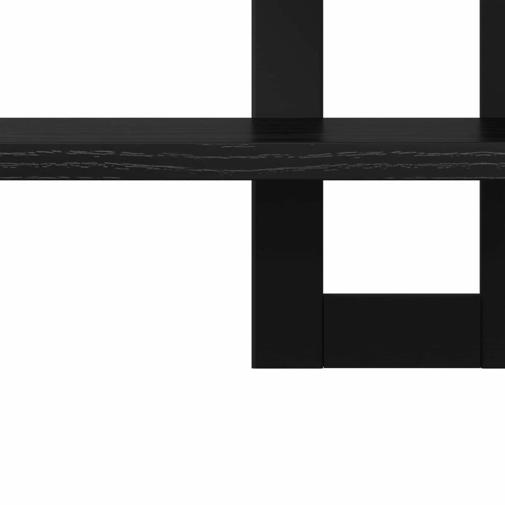 Scaffali flottanti Rovere Nero 40 x 15 x 40 cm 8012413
