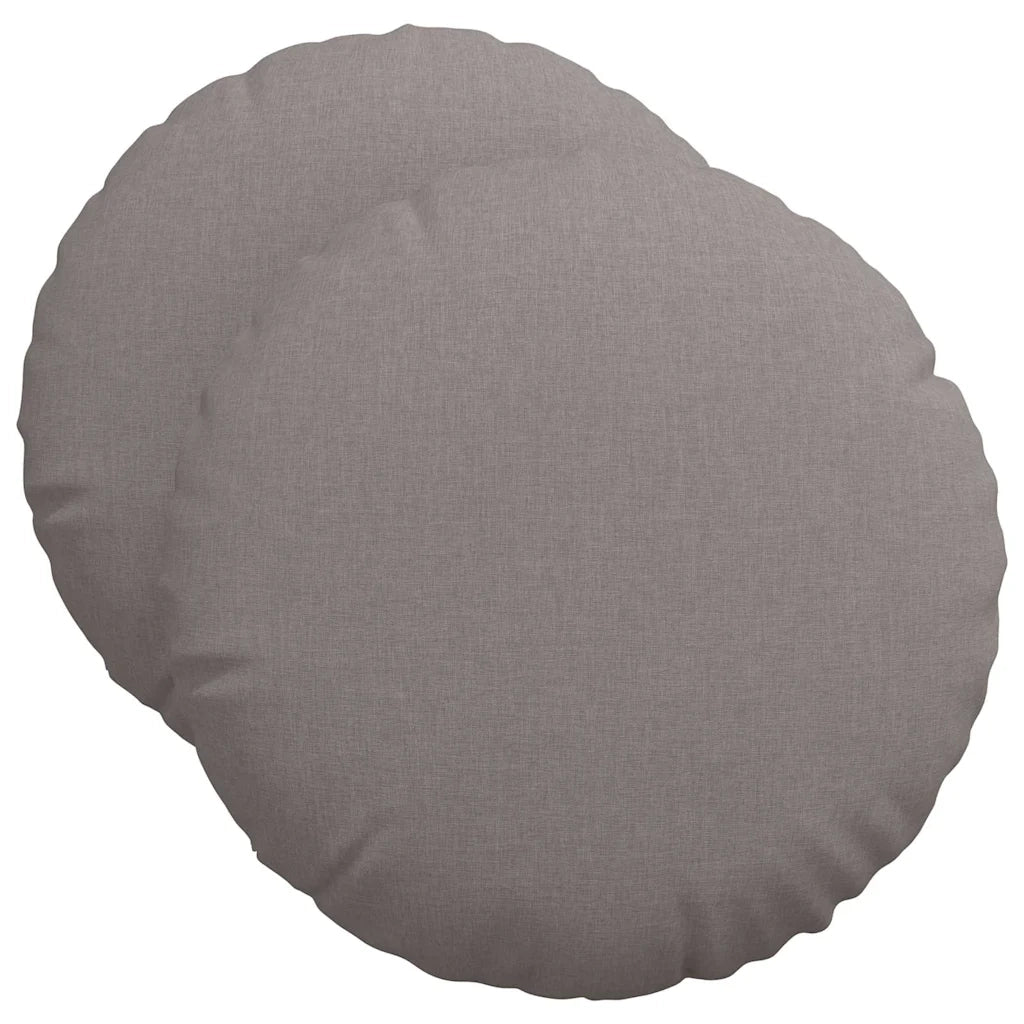 Cuscini per Seduta 2 pcs Talpa Ø50 x 19 cm Tessuto