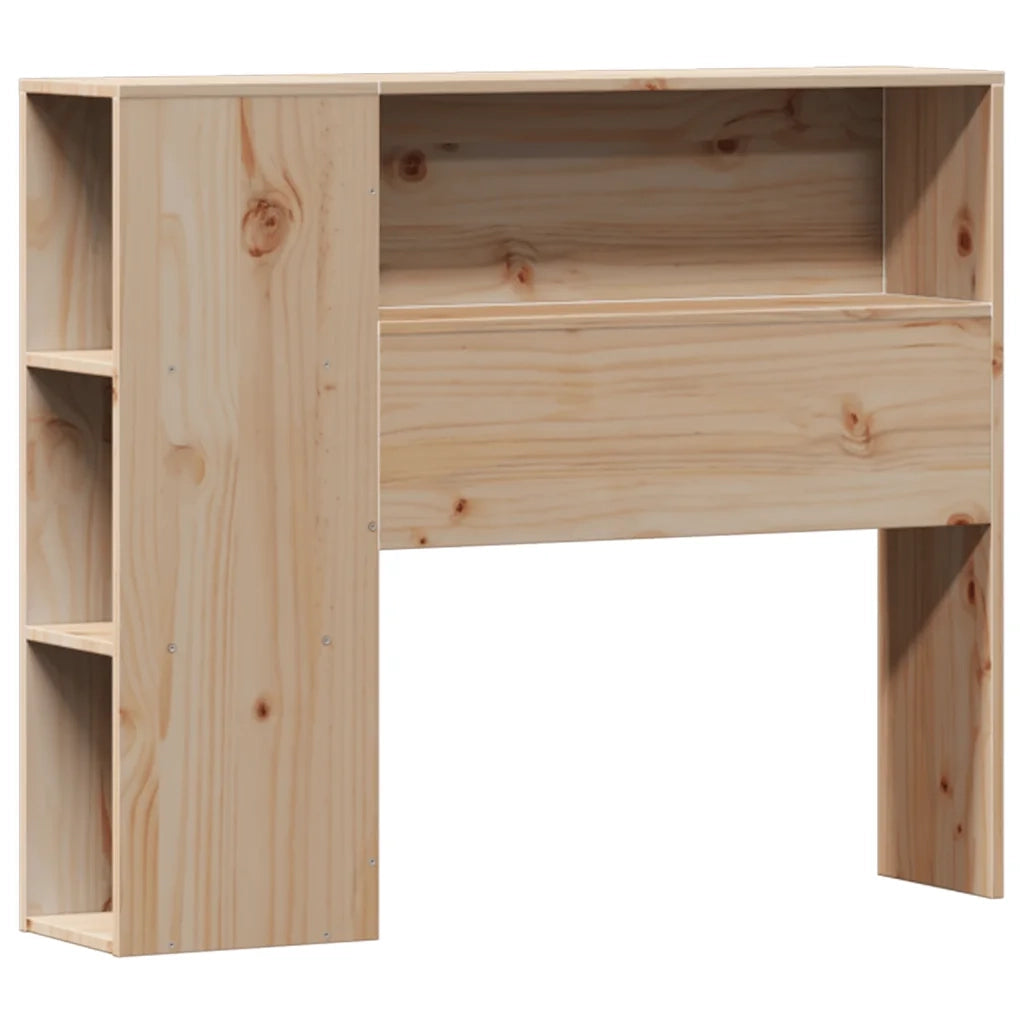 Giroletto con Libreria senza Materasso 75x190 cm in Legno Pino 3322447