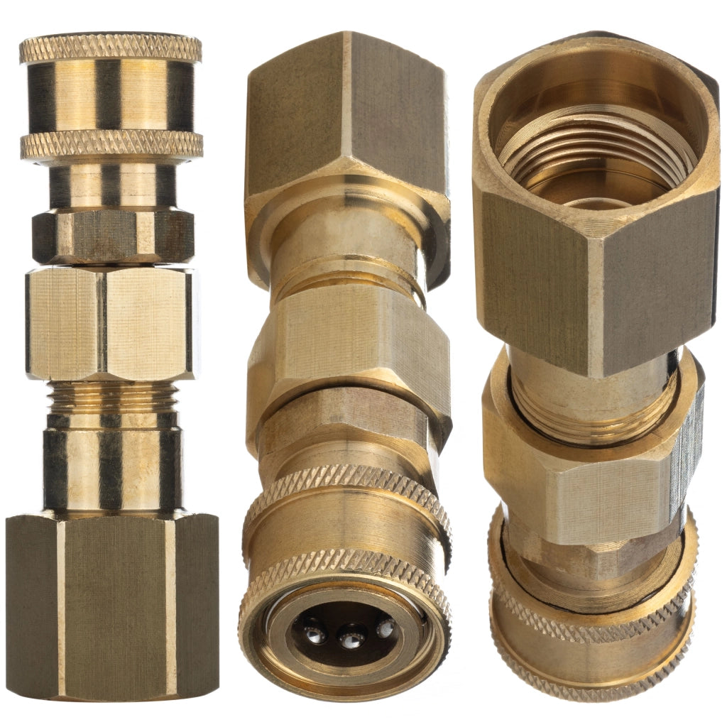 Spazzola Inox per Idropulitrice compatibile con Kärcher HD/HDS – EasyLock, 250 Bar, 1000 l/h, 32 cm, 2 Ugelli Rotanti